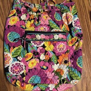 Vera Bradley Va Va Bloom Drawstring Bag